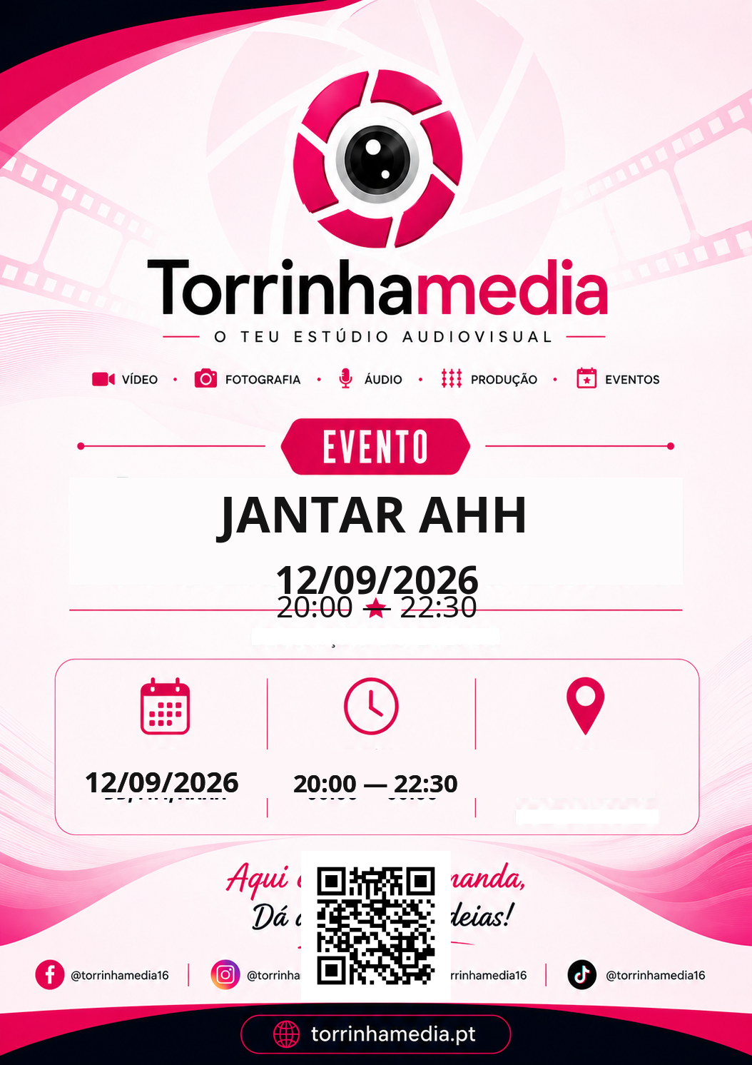 Cartaz de Jantar AHH