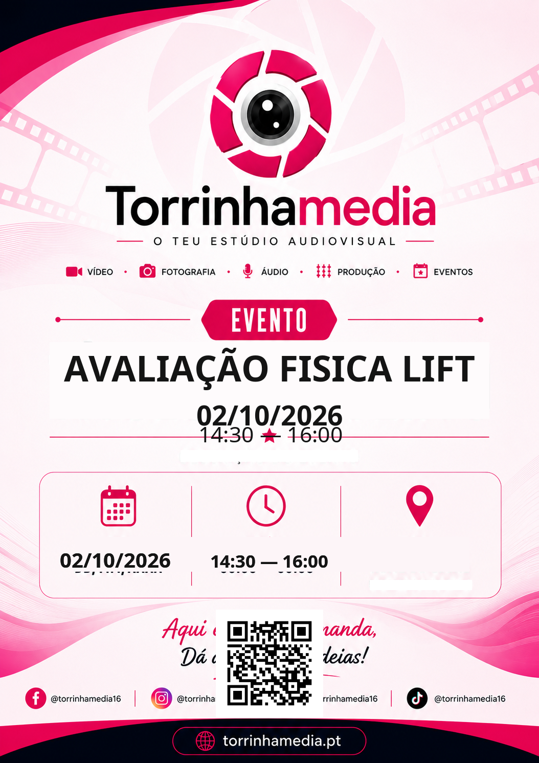 Cartaz de Avaliação fisica lift