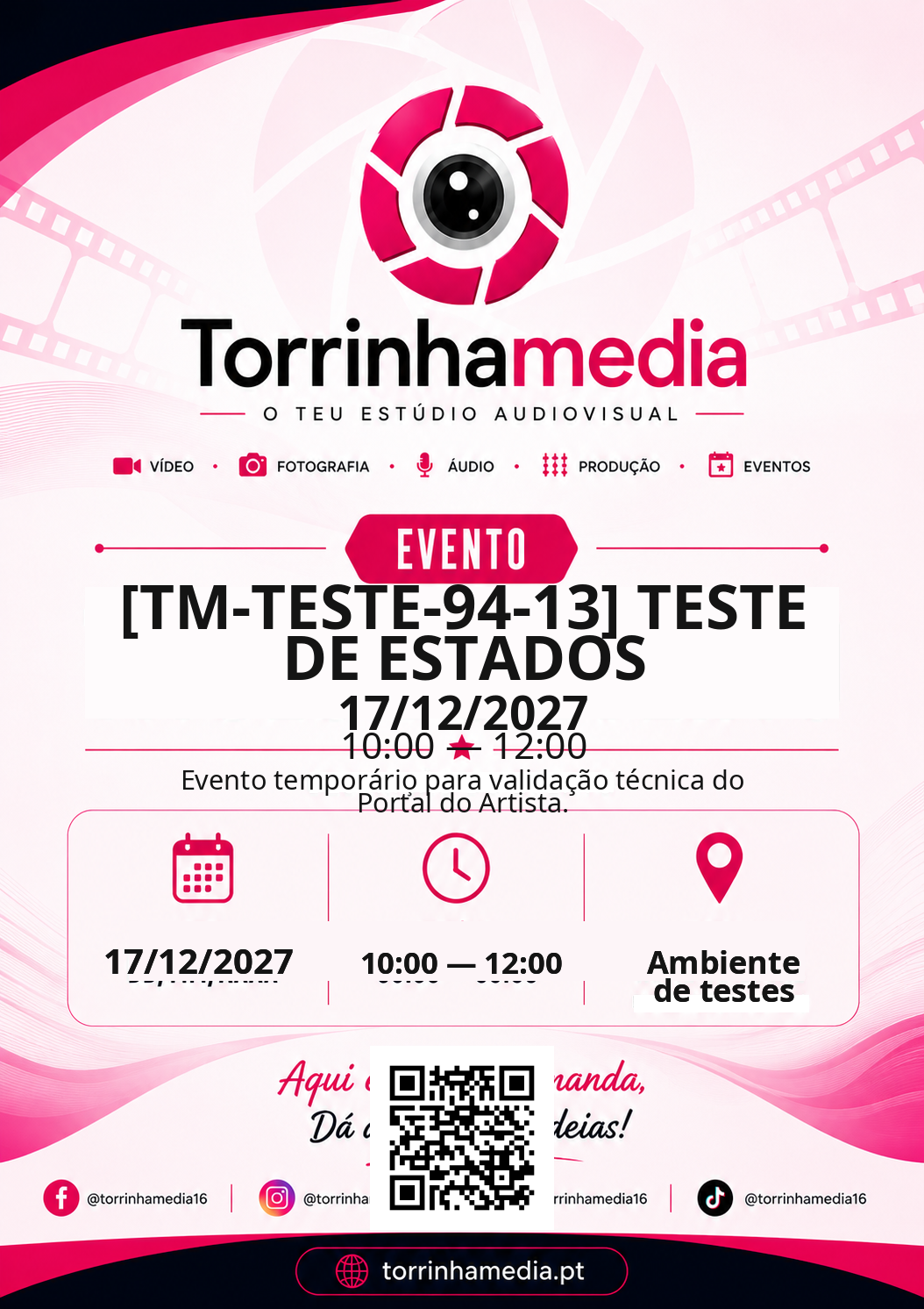 Cartaz de [TM-TESTE-94-13] Teste de estados